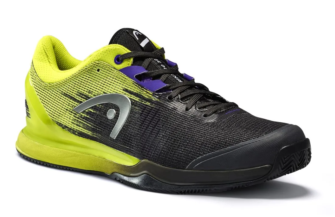 Head Sprint Pro 3.0 Ltd. Clay Men - purple/lime