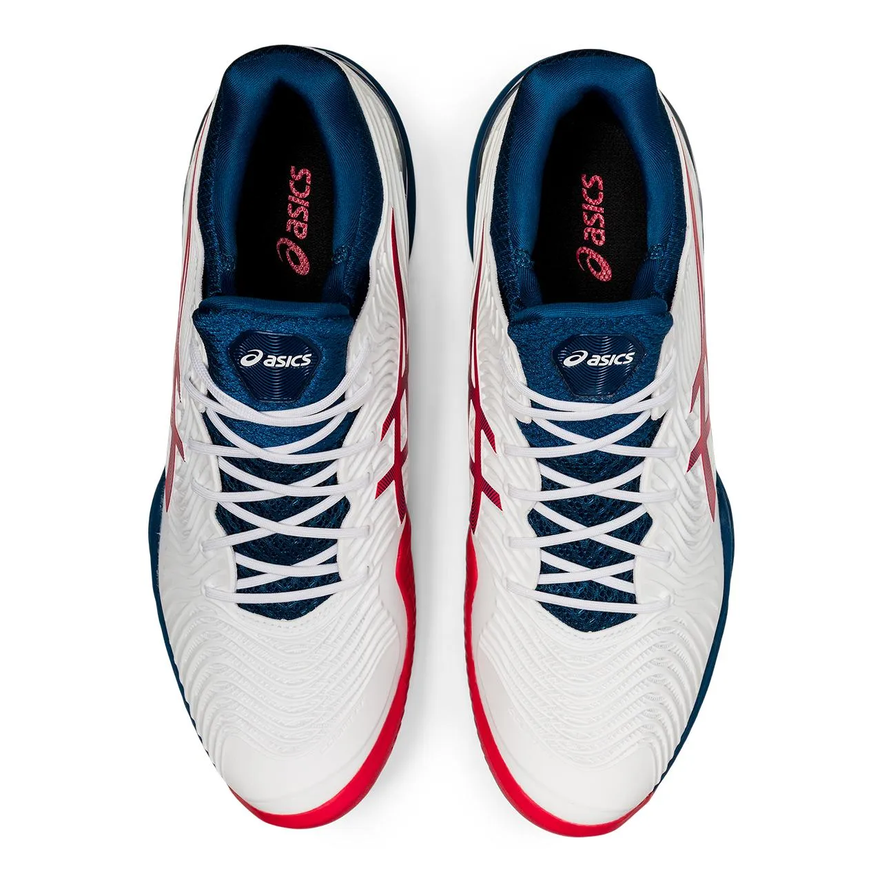 Asics Court FF 2 Clay - white/mako blue