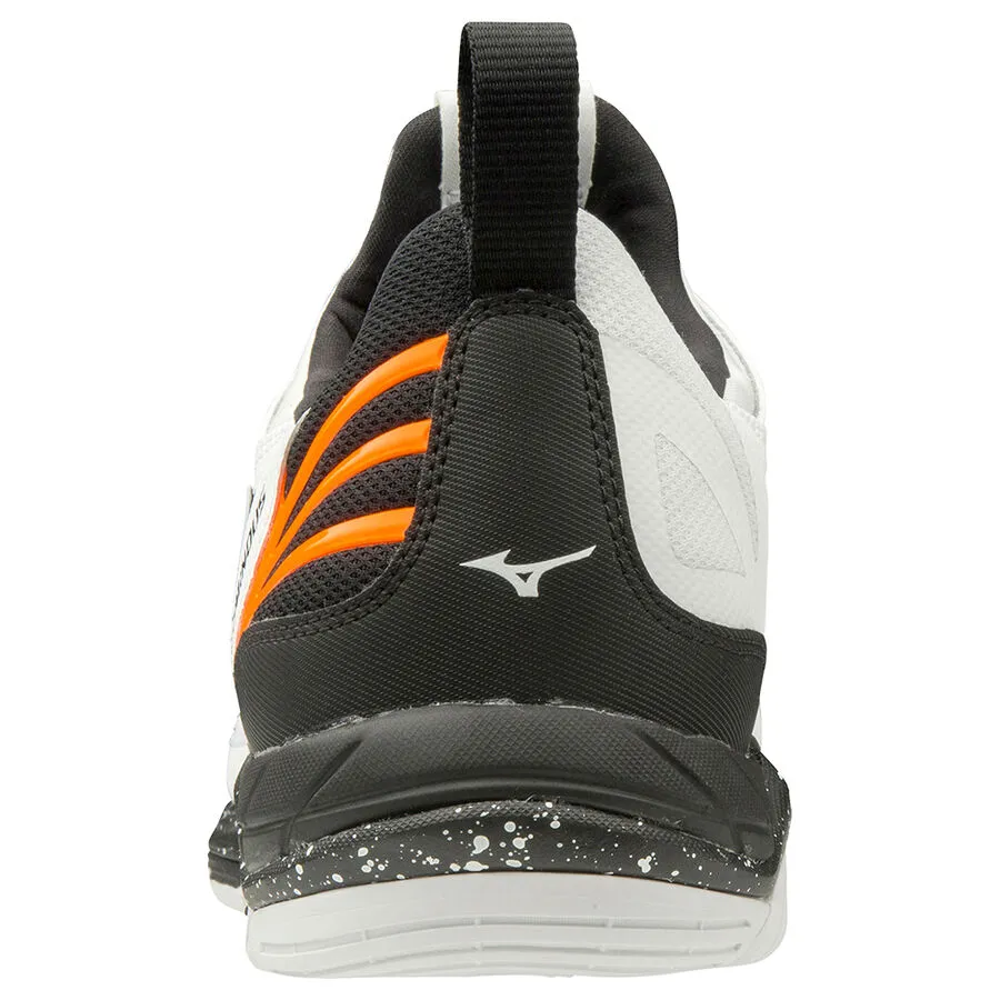 Mizuno Wave Luminous - white/black/orange
