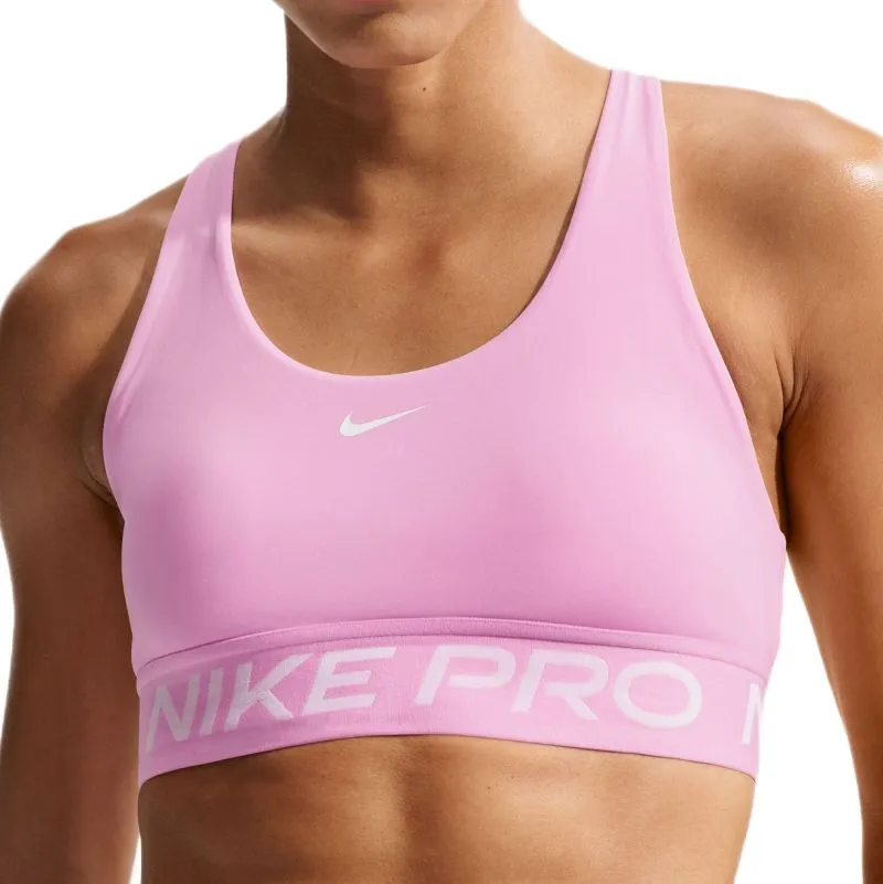 Nike Pro 365 Light Support Non Padded Sports - pink rise/white