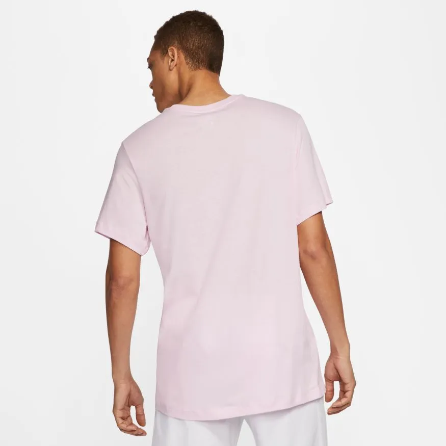 Nike Court Heritage Tee - pink foam