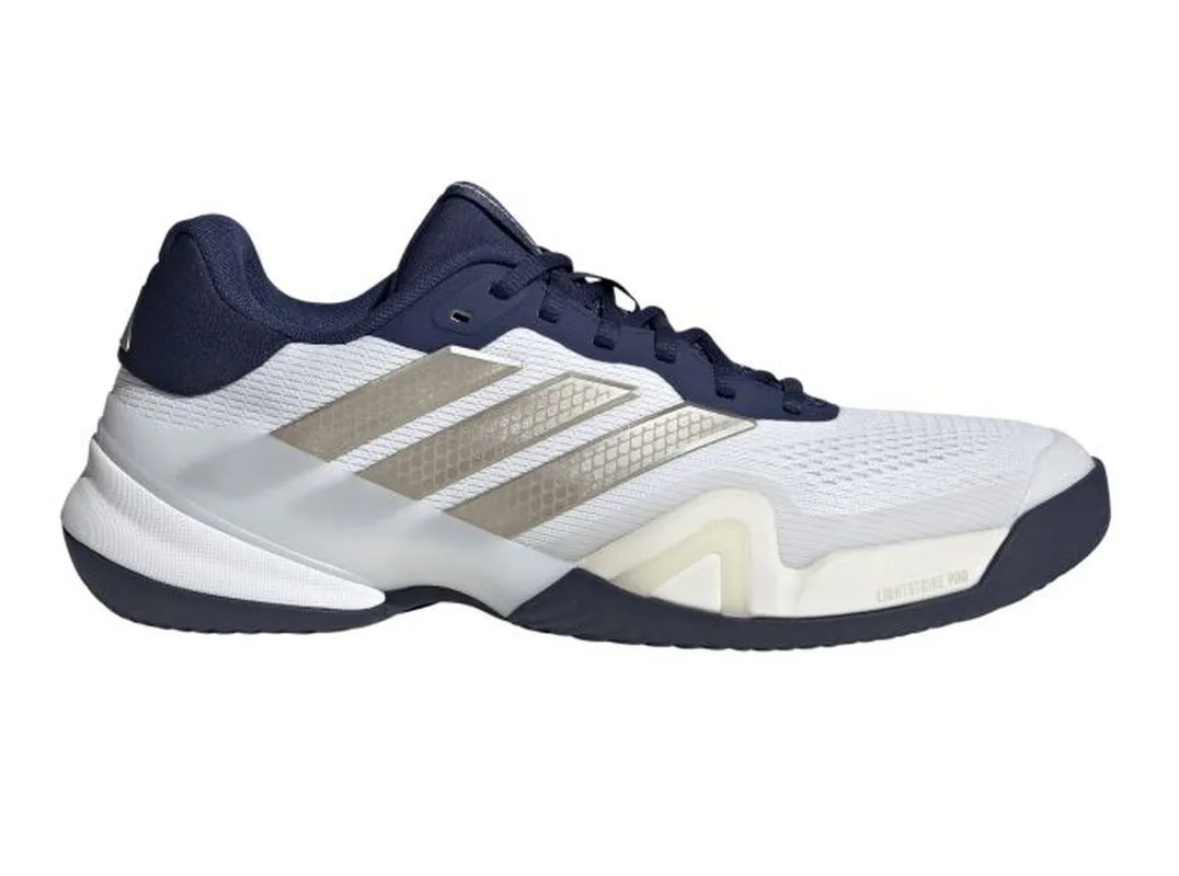 Adidas Barricade 14 M Clay - cloud white/cyber metallic/dark blue Adidas Barricade 14 M Clay - cloud white/cyber metallic/dark blue