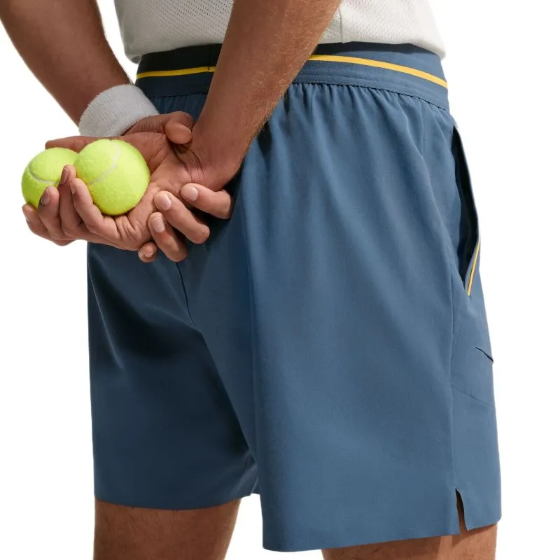 Nike Court Advantage Dri-Fit 6in Tennis - new slate/laser orange/white