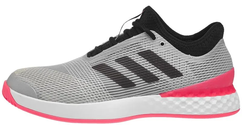 Adidas Adizero Ubersonic 3 - matte silver/core black/flash red