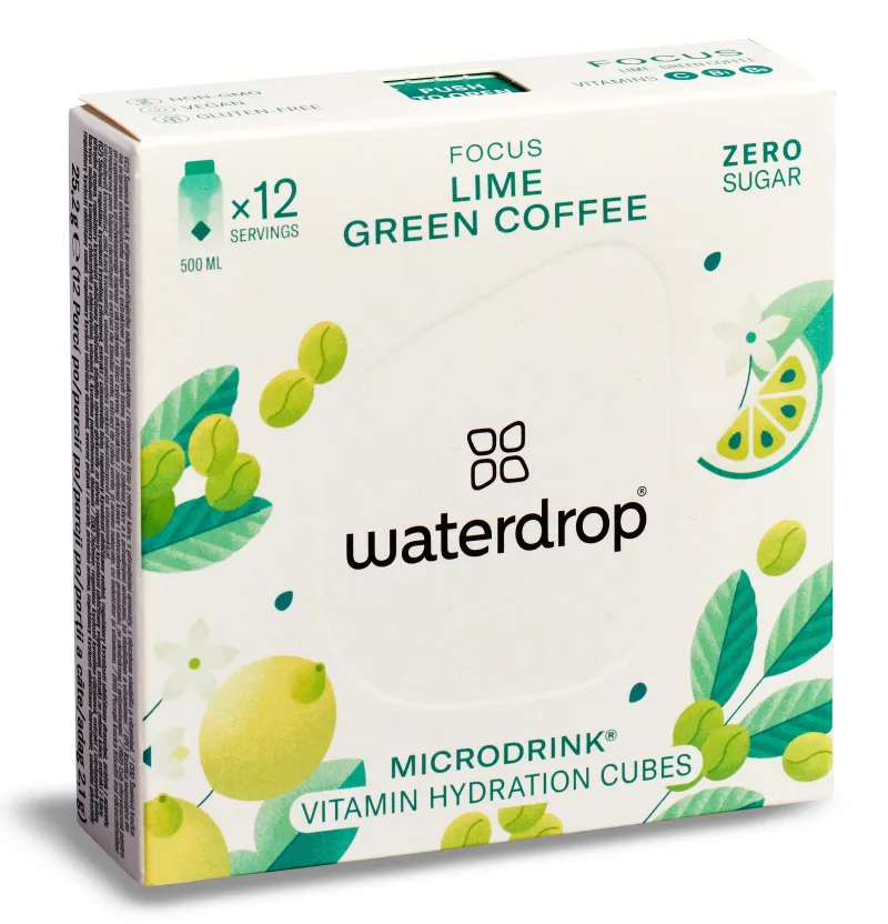 Waterdrop Microdrink Vitamin Hydration Cubes 12P - lime green coffee Waterdrop Microdrink Vitamin Hydration Cubes 12P - lime green coffee