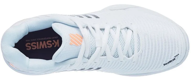 K-Swiss Hypercourt Express 2 W - white/peach nectar/graystone
