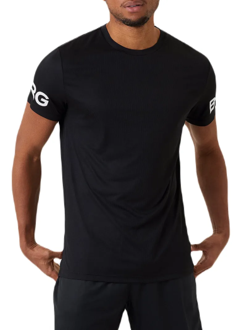 Björn Borg Light T-shirt - black beauty Björn Borg Light T-shirt - black beauty