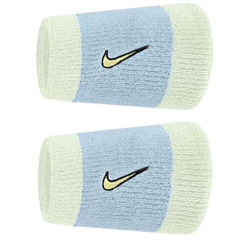 Nike Swoosh Double Wide 2P - cream/sky blue Nike Swoosh Double Wide 2P - cream/sky blue