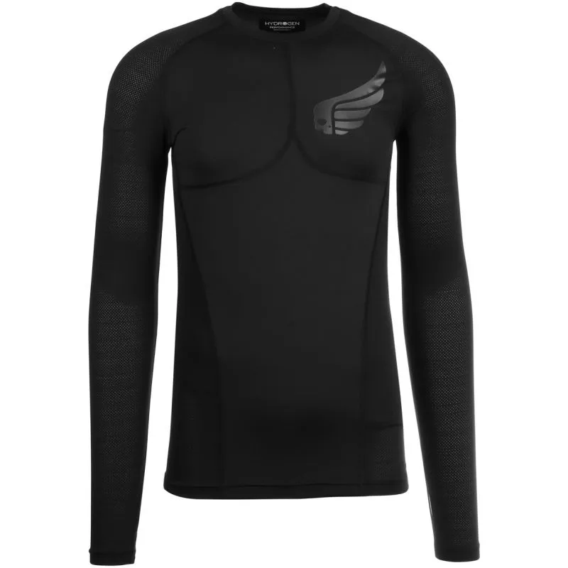 hydrogen-fast-skull-second-skin-tee-ls-man-black-1 Hydrogen Fast Skull Second Skin Tee LS Man - black
