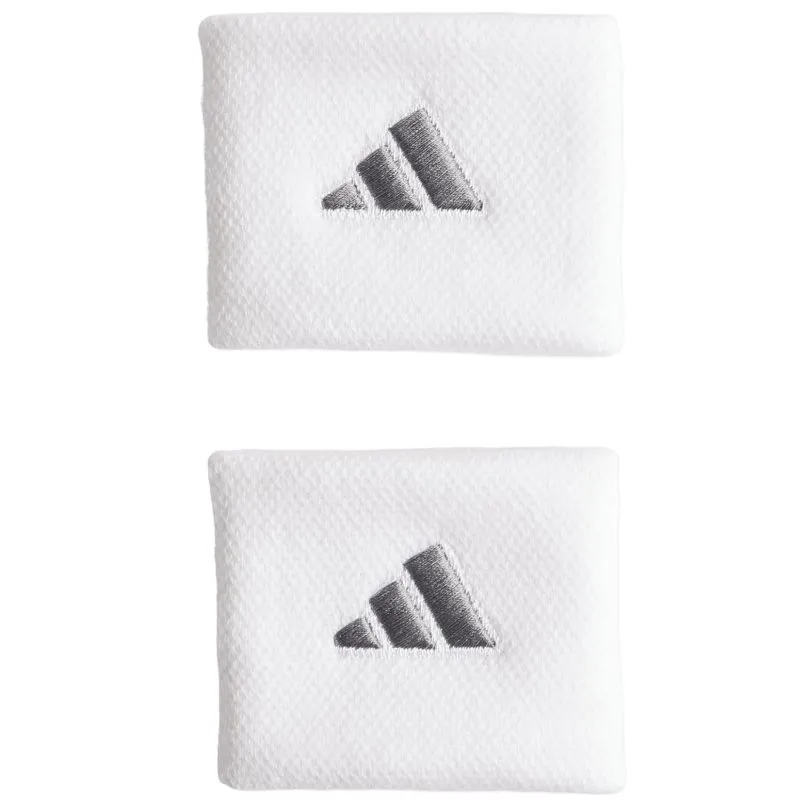 Adidas Short Wristband (OSFM) 2P - white/iron metallic Adidas Short Wristband (OSFM) 2P - white/iron metallic