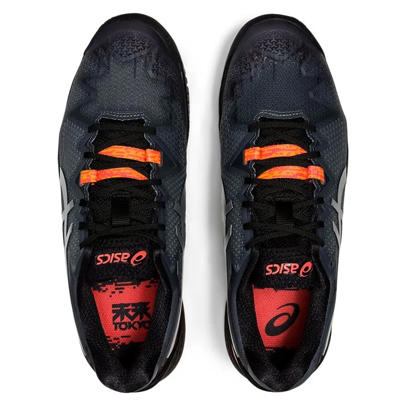Asics Gel-Resolution 8 L.E. Men - black/sunrise red