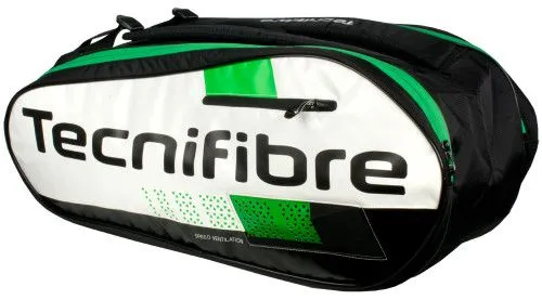 Tecnifibre Squash Green 9R - white/black/green