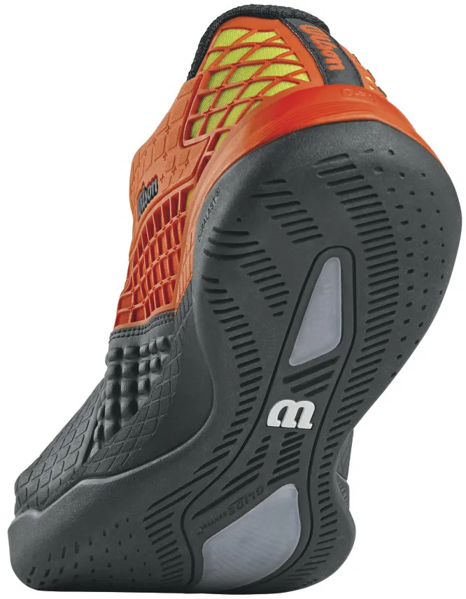 Wilson Rush Glide - black/tomato red/solar lime