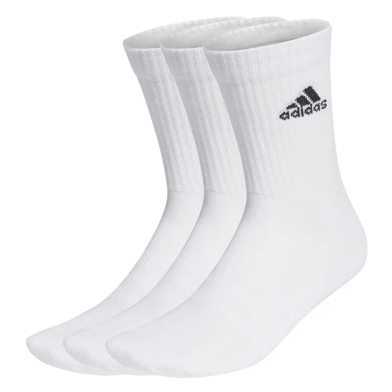 Adidas Cushioned Crew Socks 3P - white/black