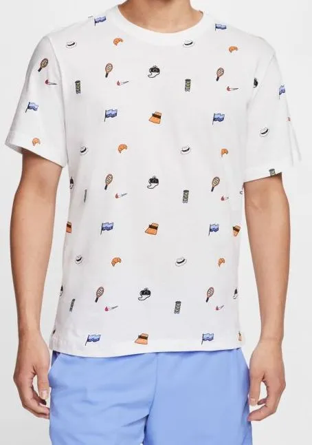 Nike Court Tee Roland Garros - white