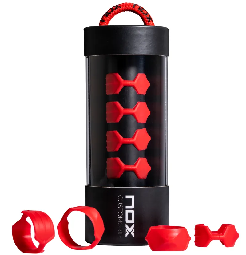 custom-grip_nox NOX Custom Grip - red