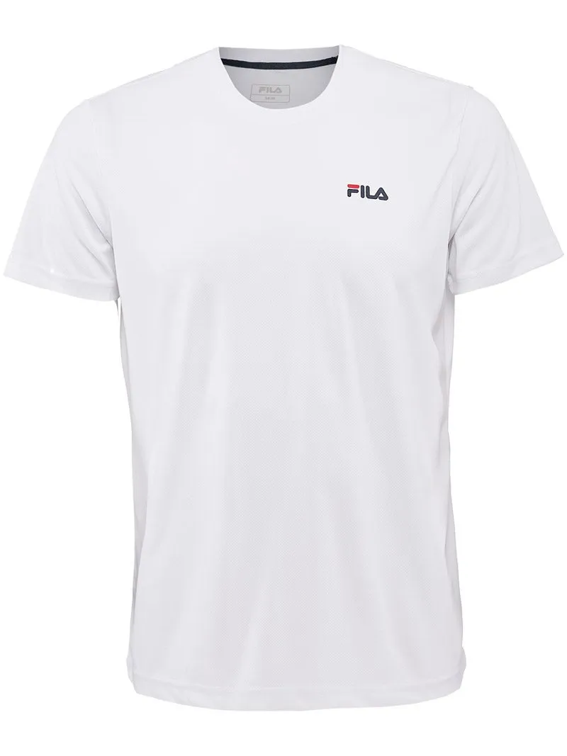Fila T-Shirt "Logo" (small) M - white