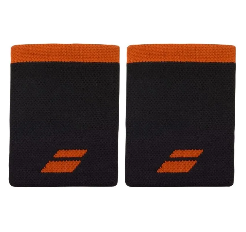 Babolat Logo Jumbo Wristband 2P - black