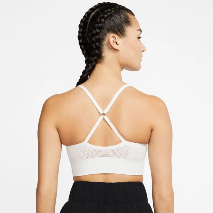 Nike Indy Seamless Bra - summit white/platinum tint