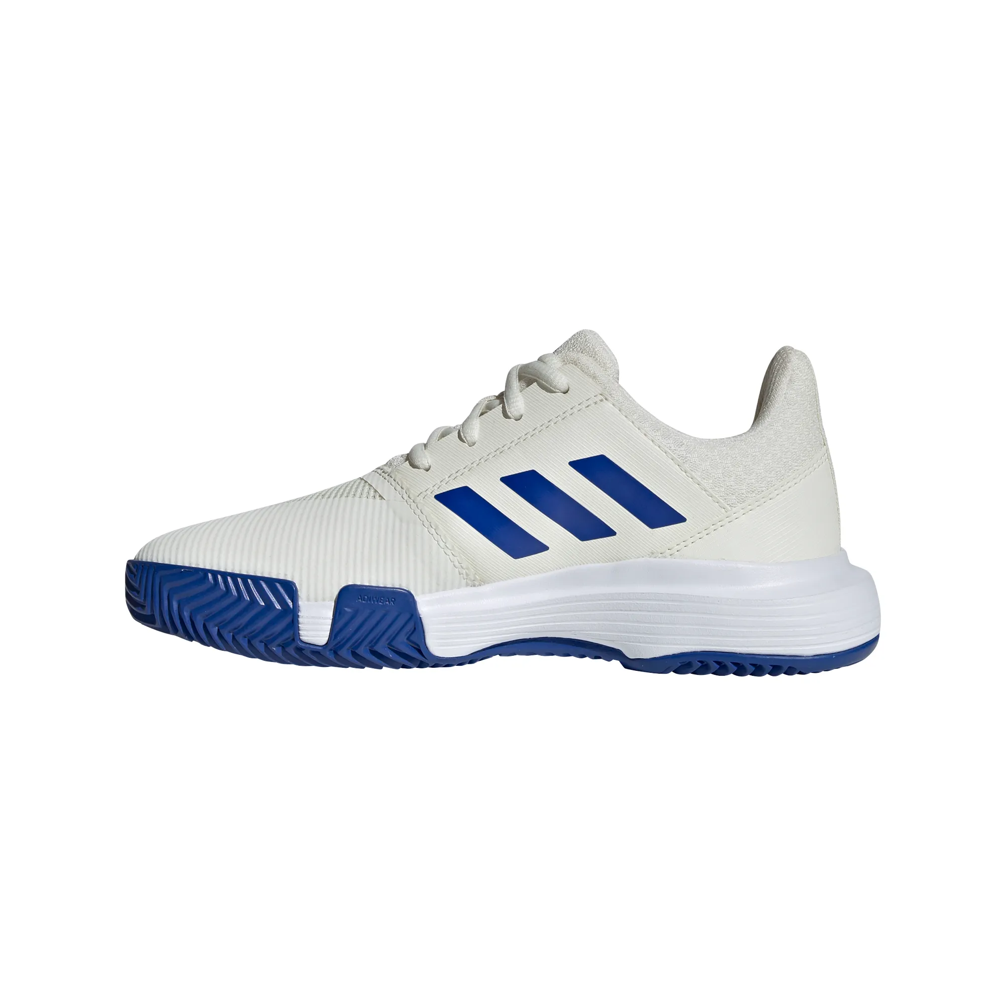 Adidas CourtJam xJ - white/royal blue/white