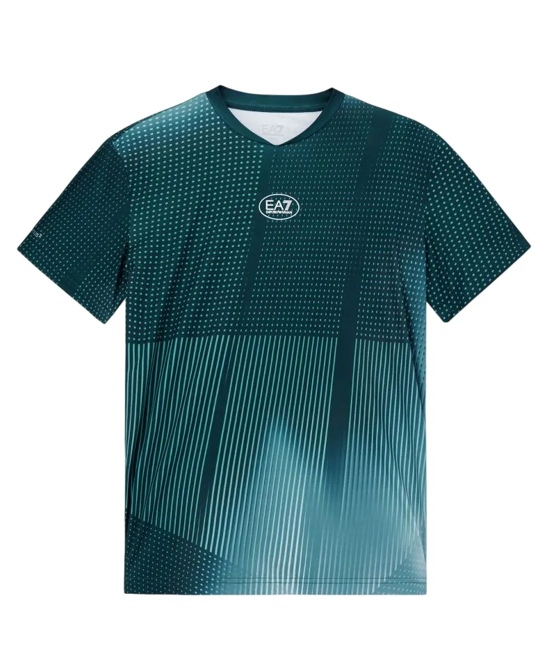EA7 Tennis Pro Crew-Neck - green fancy EA7 Tennis Pro Crew-Neck - green fancy