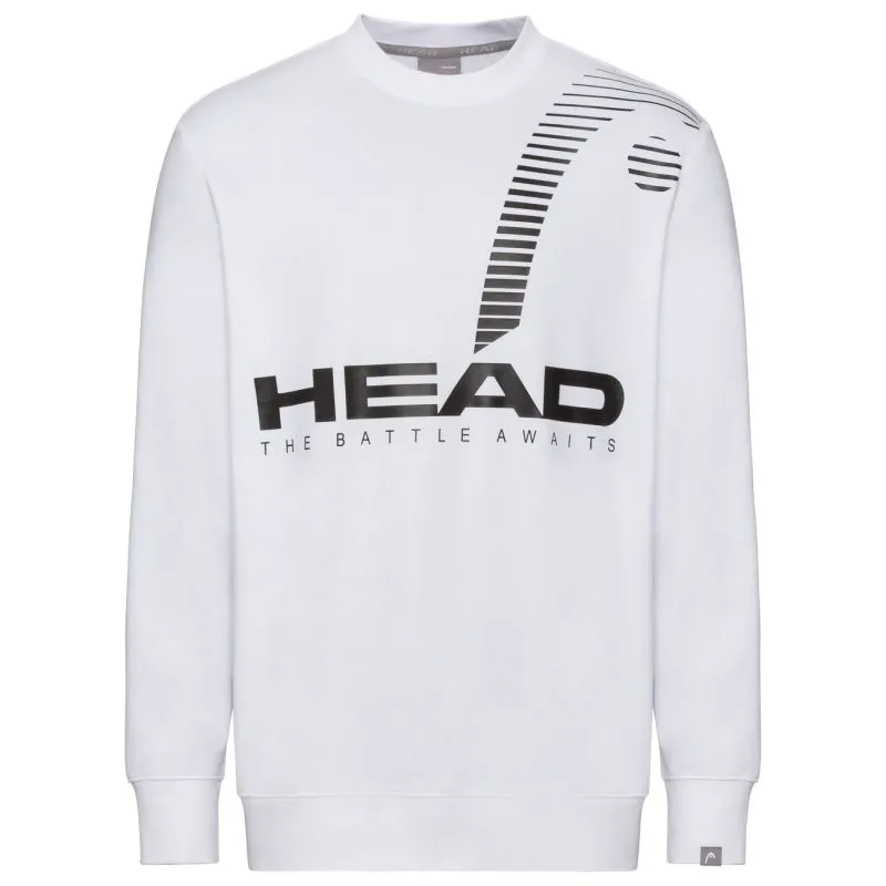 Head Rally Sweatshirt M - white