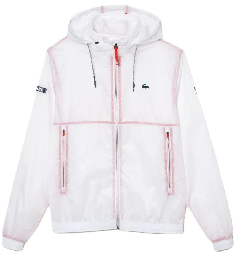 Lacoste Tennis x Novak Djokovic Zip Jacket - white