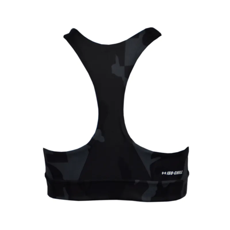 Under Armour Womens Iso Chill Team Mid Bra - black