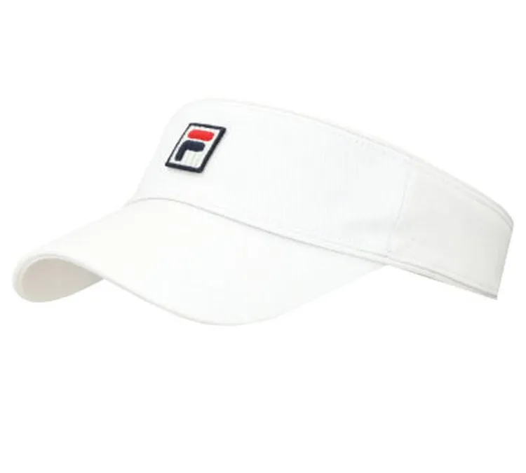 Fila Elastic Drawstring Visor - blanc de blanc Fila Elastic Drawstring Visor - blanc de blanc