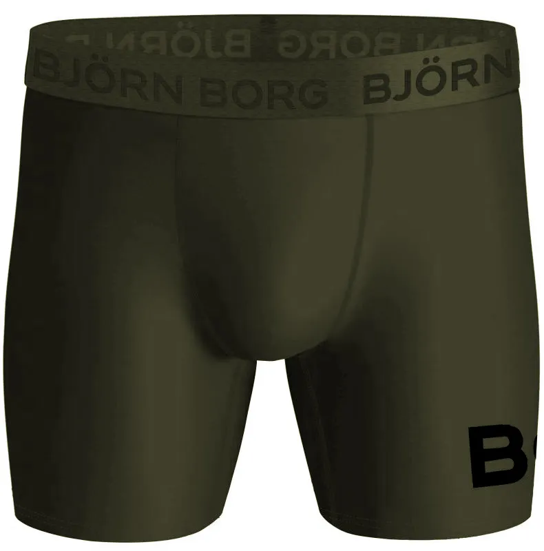 Björn Borg Performance Boxer 1P - green