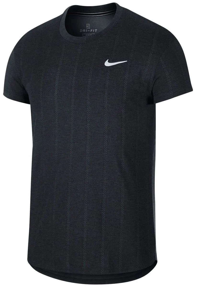 Nike Court M Challenger Top SS - black/white
