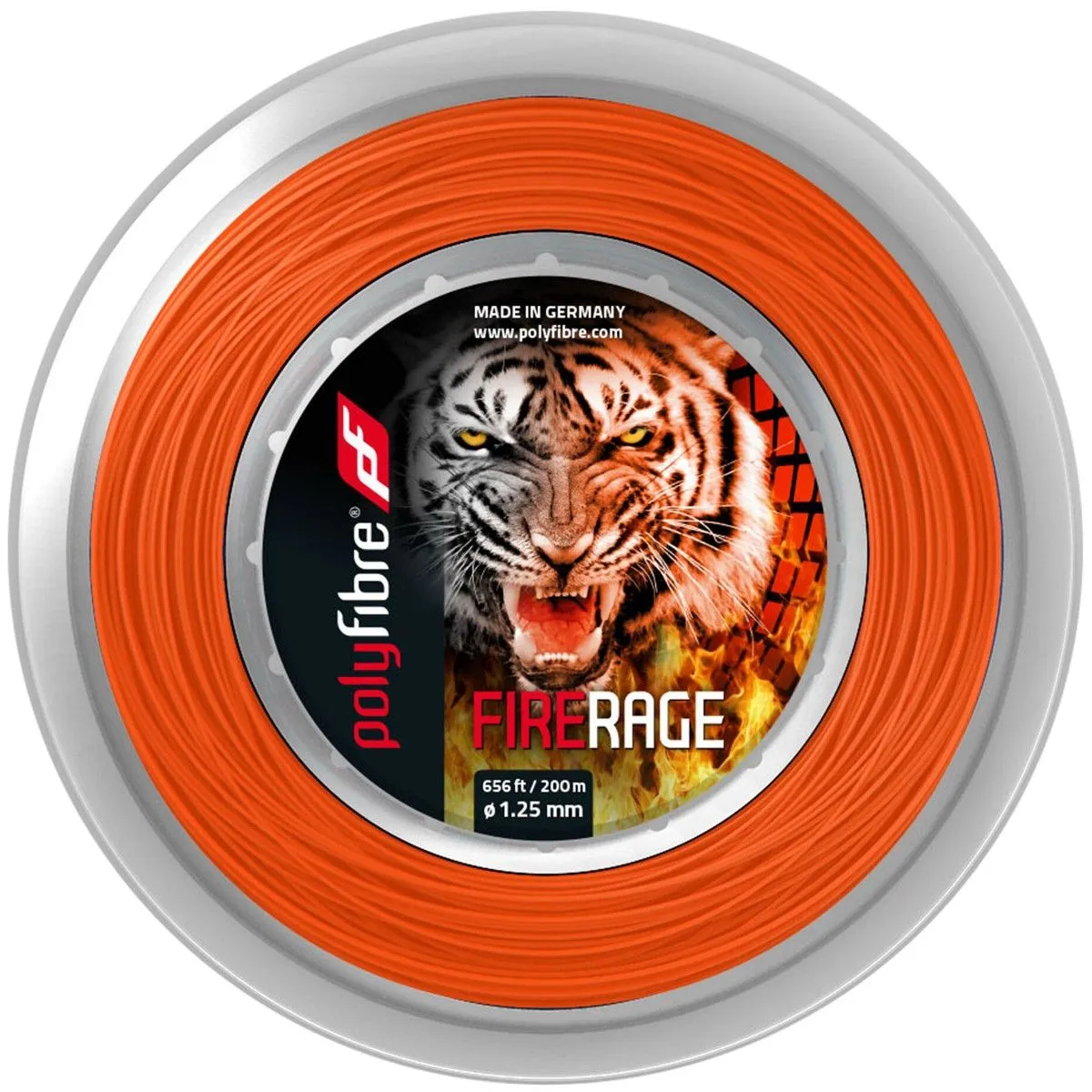 Polyfibre Fire Rage (200 m) - orange
