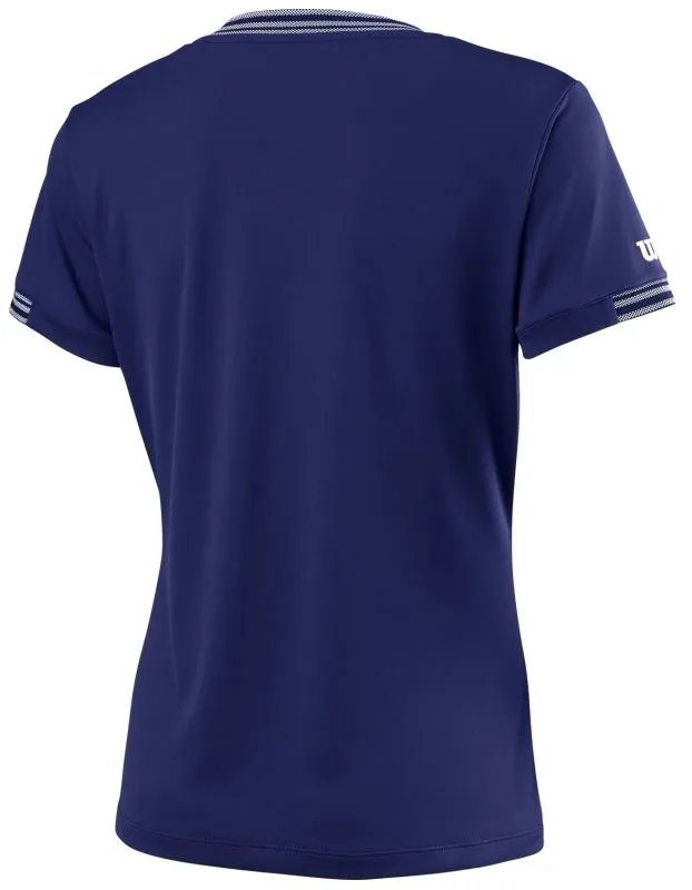 Wilson Team V-Neck - blue depths