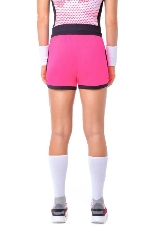 Hydrogen Tech Shorts Woman - fluo fuchsia