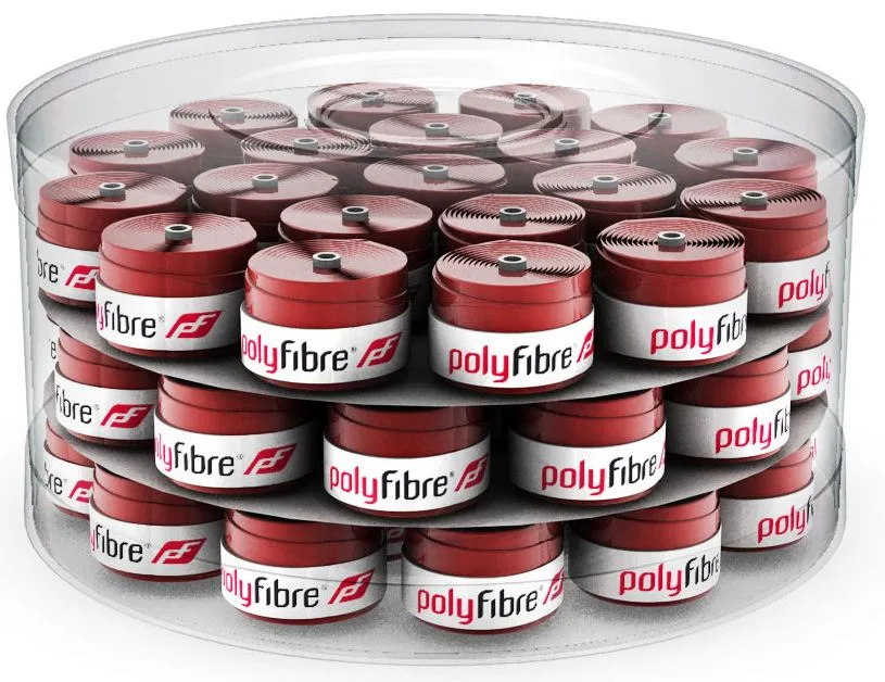 Polyfibre Omnigrip Overgrip 60P - red