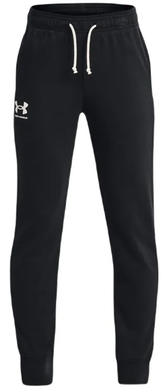 Under Armour Boys' UA Rival Terry Joggers - black/onyx white