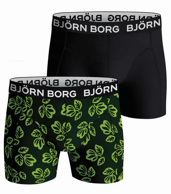 Björn Borg Performance 2P - print/black Björn Borg Performance 2P - print/black