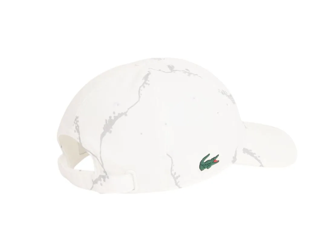 Lacoste Reflective Print - white