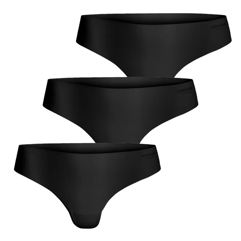Björn Borg Invisible Thong 3P - black