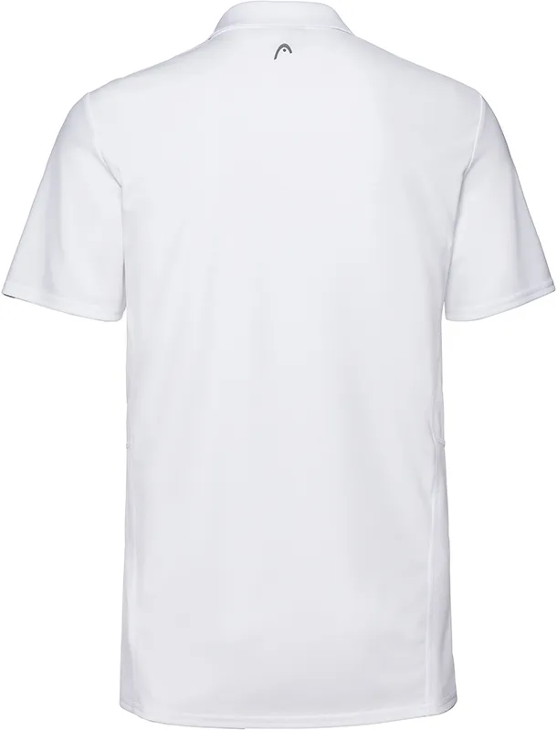 Head Club Tech Polo Shirt M - white