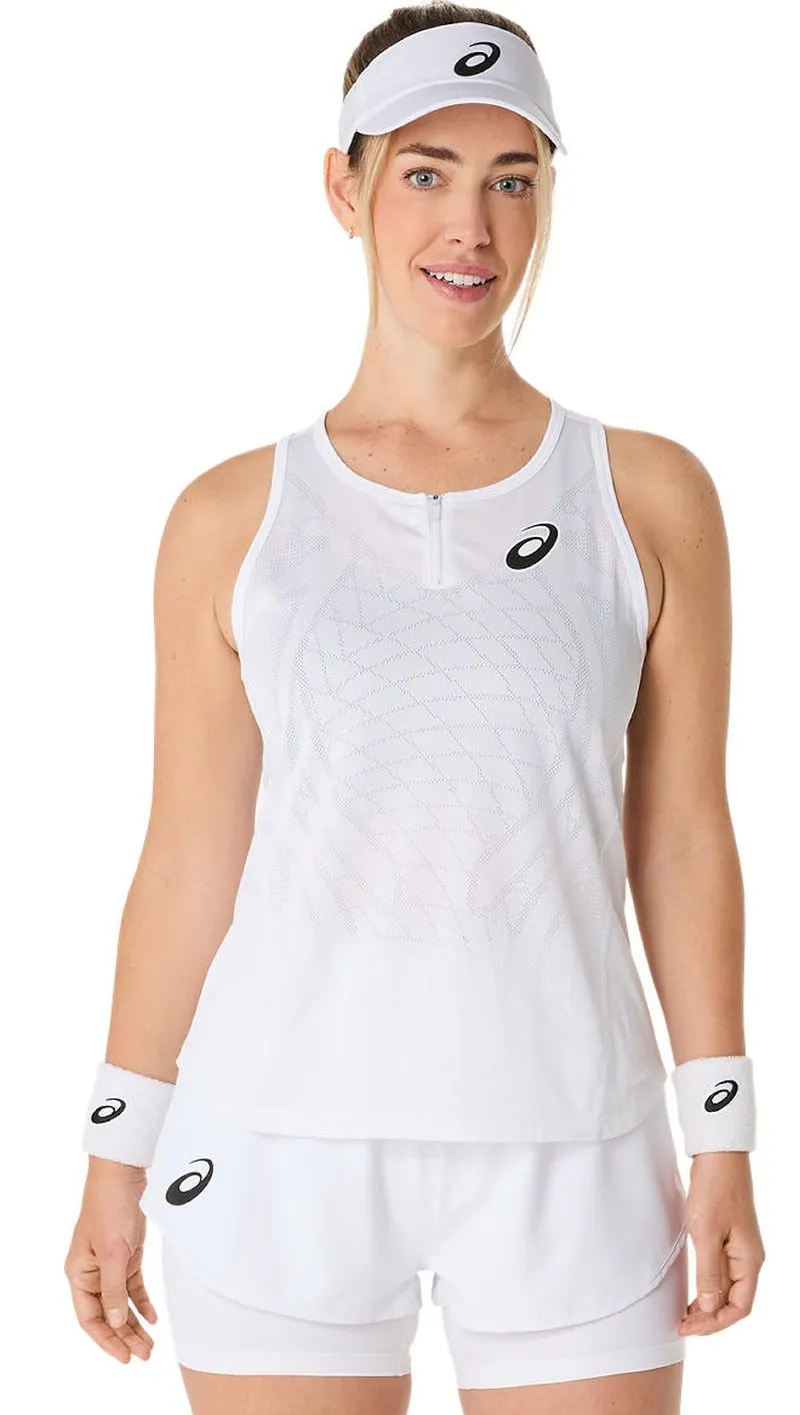 Women's top Asics Match Actibreeze - White