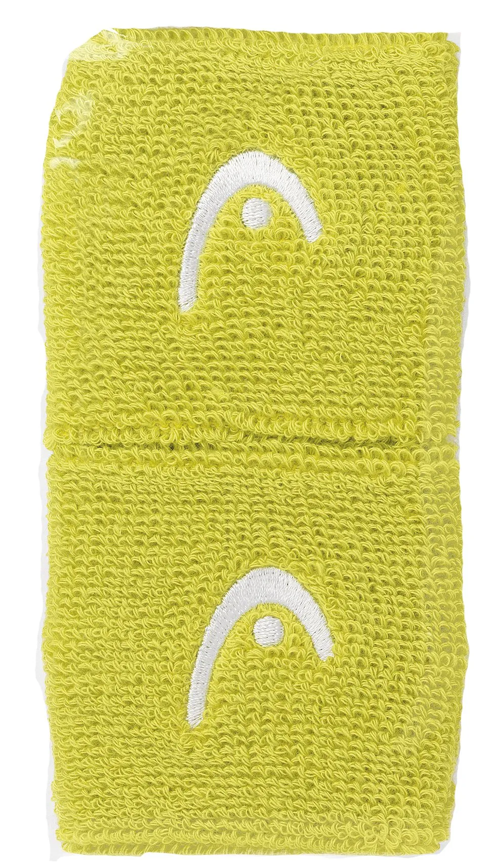 Head Wristbands 2.5" - lime/white