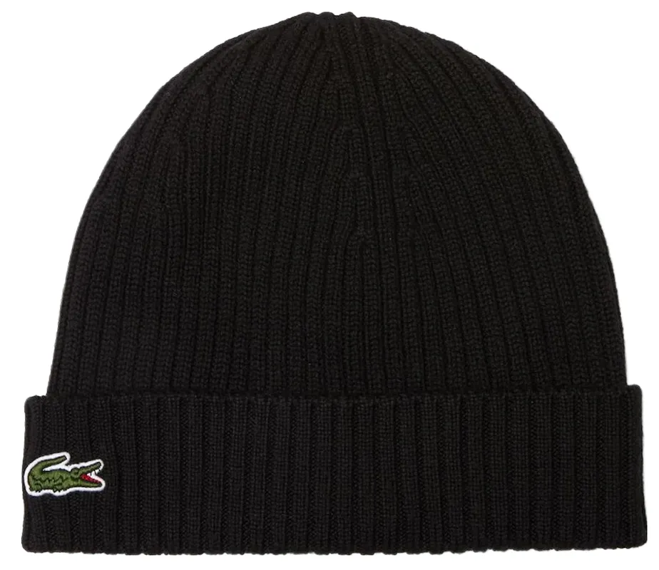 Lacoste Unisex Ribbed Wool