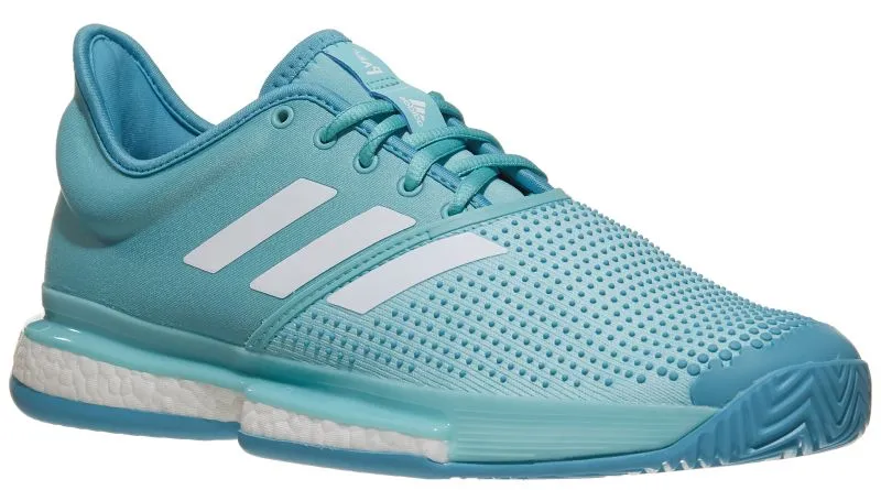 Adidas SoleCourt Boost M x Parley - blue spirit/cloud white/blue