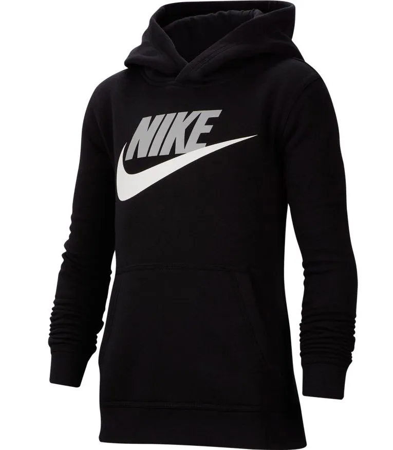 Nike NSW Club + HBR PO - black/light smoke grey