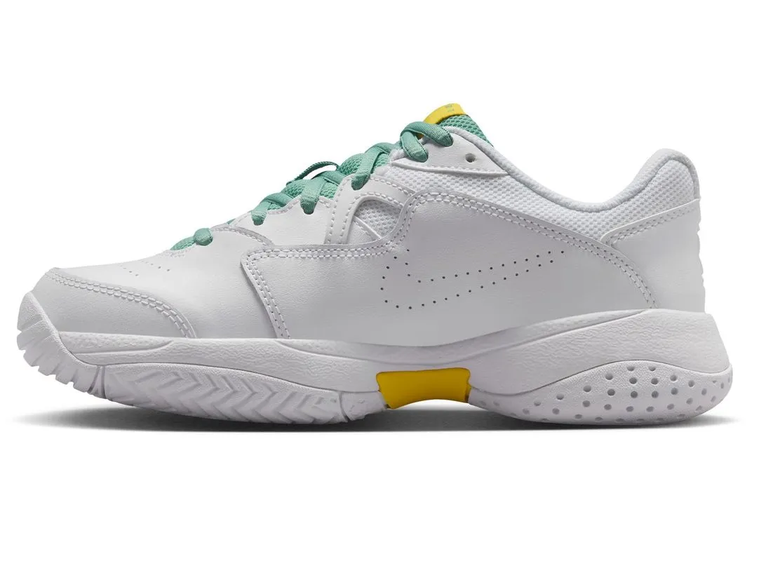 Nike Jr Court Lite 2 - white/dark atomic teal/healing jade