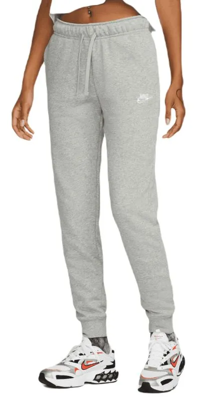 Nike Sportswear Club Fleece Pant - dark grey heather/white Nike Sportswear Club Fleece Pant - dark grey heather/white