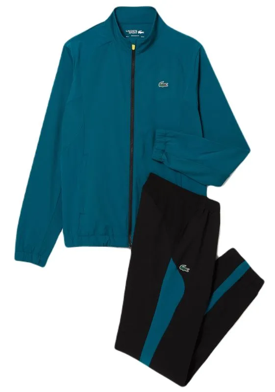 tracsuitFWBDBVizTWzi9 Lacoste SPORT Colour-Block Tennis - green/black/green