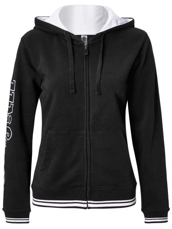 Wilson Team II FZ Hoody W - black