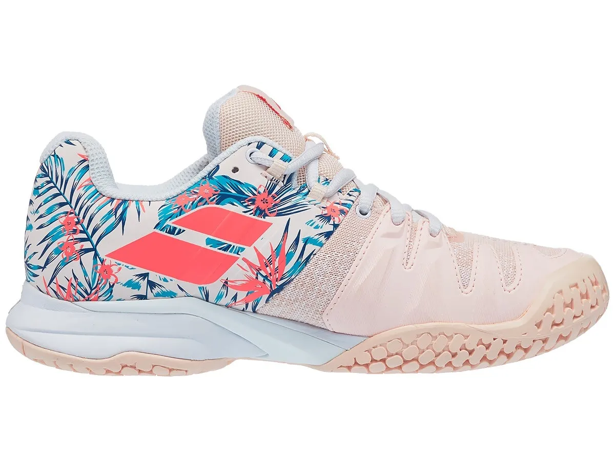 babolat-propulse-blast-all-court-women-silver-peony-flower-3 Babolat Propulse Blast All Court Women - silver peony/flower